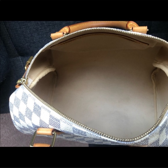 Authentic Louis Vuitton Speedy 30 Azur - Picture 8 of 8
